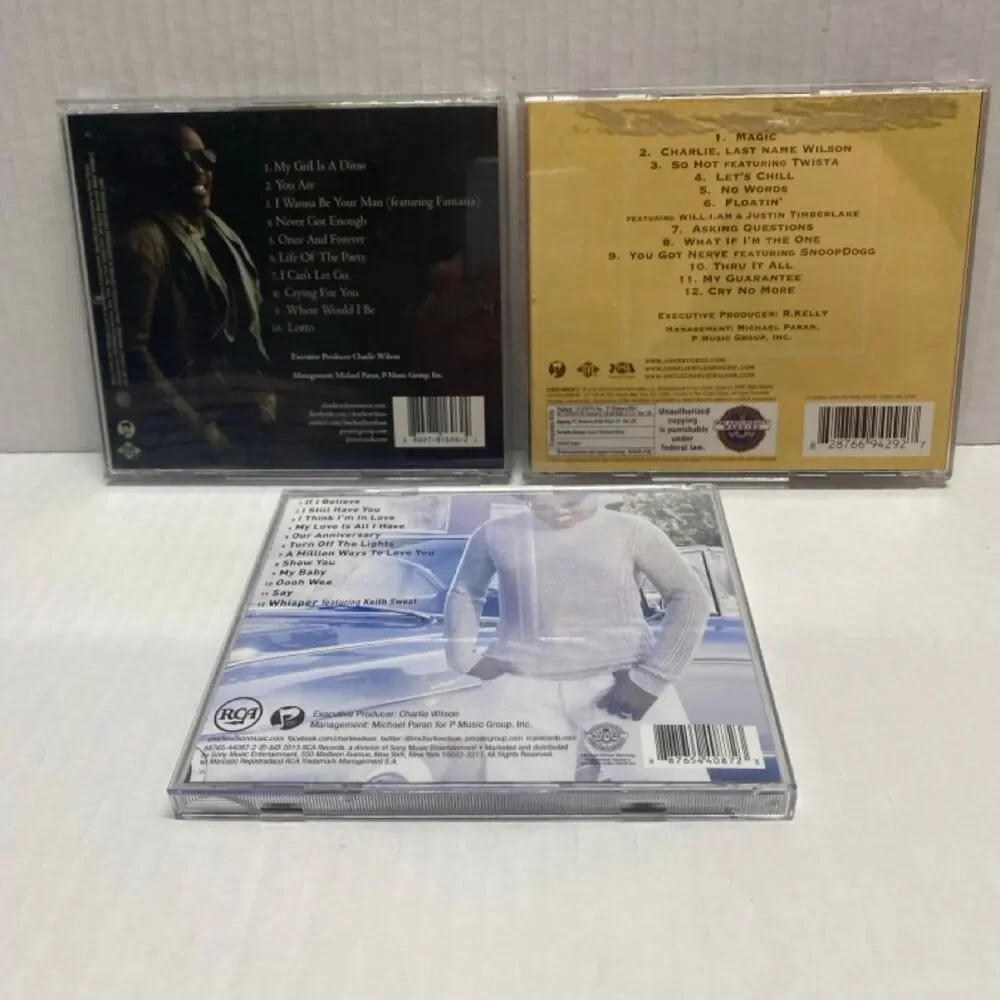 Charlie Wilson CD Collection 3 CDs Just Charlie Charlie Last Name - Picture 3 of 7